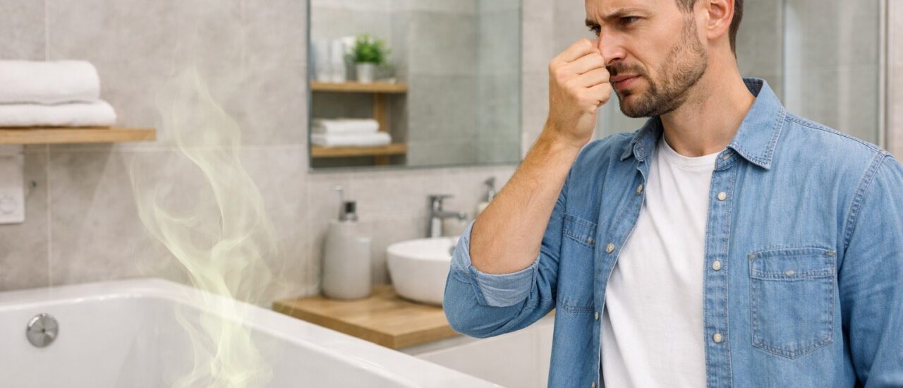 Odeur salle de bain