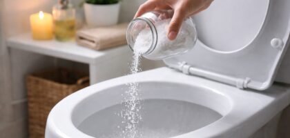 Sel dans les toilettes la nuit