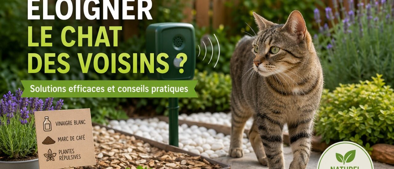 COmment éloigner le chat des voisins
