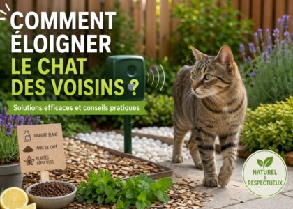 COmment éloigner le chat des voisins